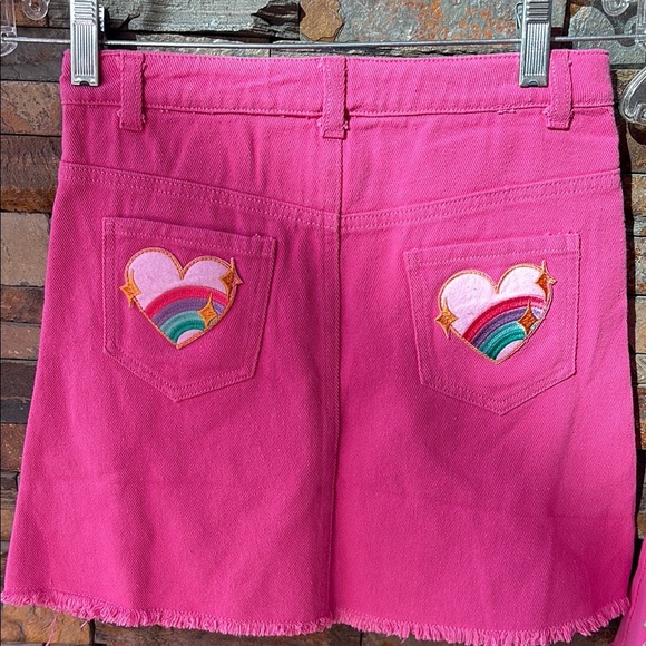 Lot of 2 Girls “Lola + the Boys” Pink Skirts Sz 12 NWT & Sz 10 Pre-loved - Picture 3 of 9